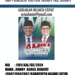 KTA ACTA AL AMIN YANG TERDAFTAR DI DPP (GABUNGAN DARI 22 ORGANISASI)